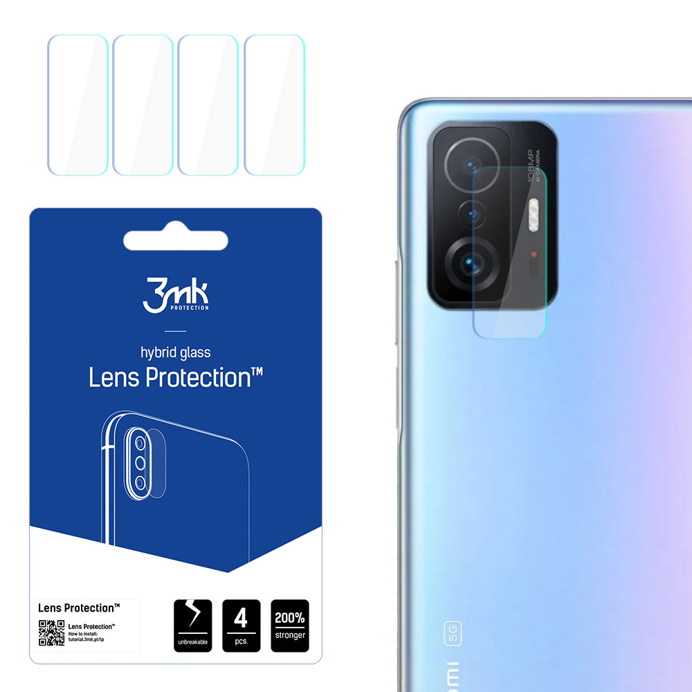 Kameras aizsardzība 3MK HybridGlass Xiaomi Mi 11T/Mi 11T Pro