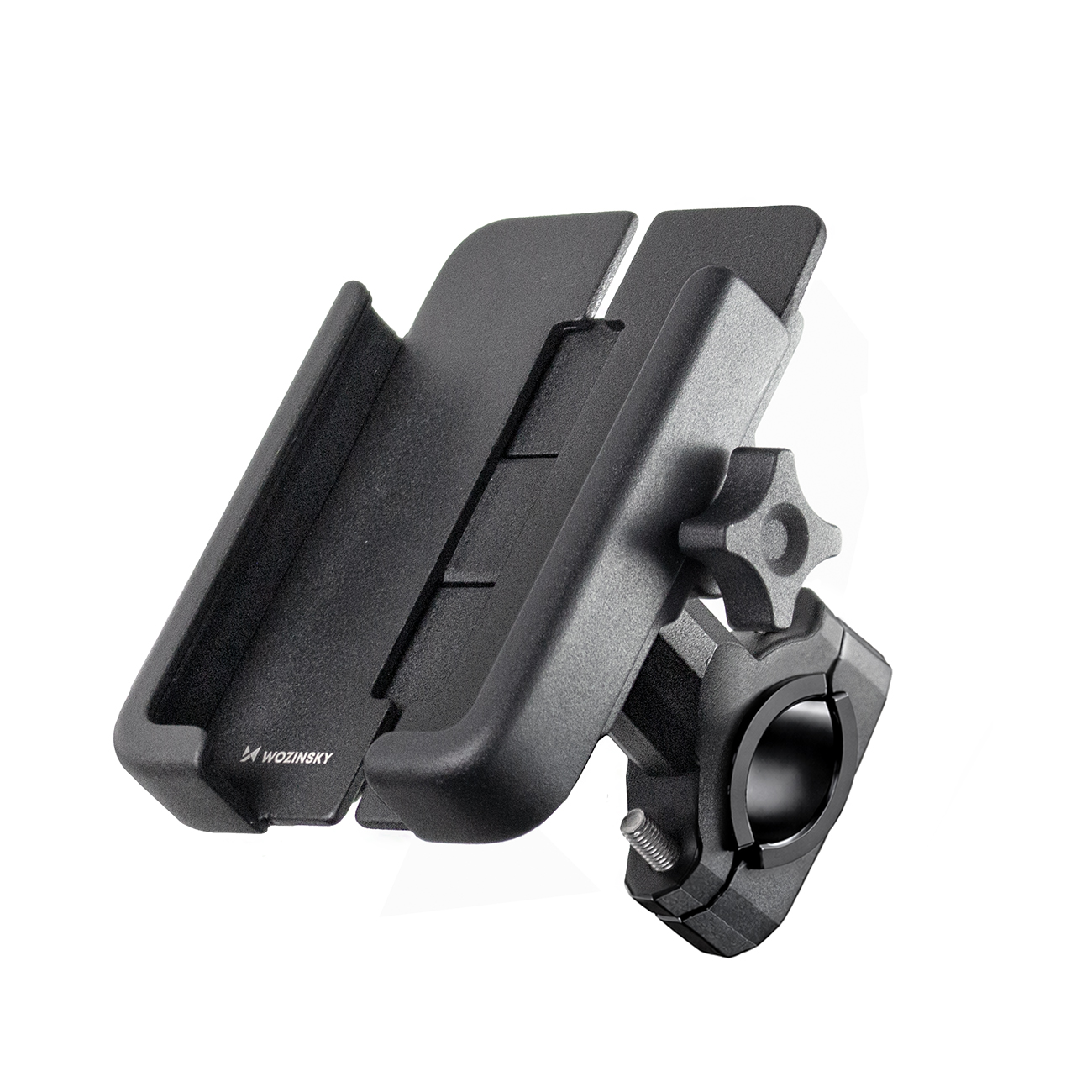 Wozinsky metal bicycle phone turētājs, scooters melns (WBHBK3)