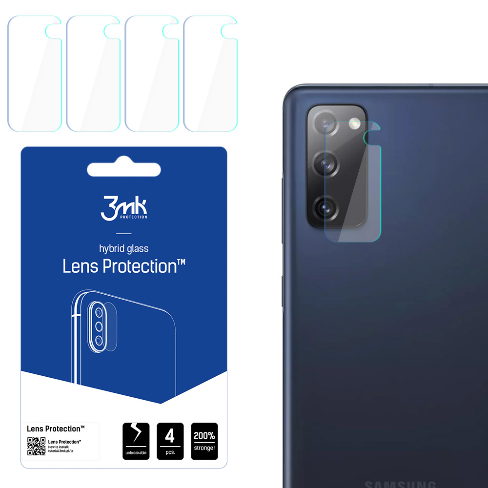 Samsung Galaxy S20 FE 5G - 3mk Objektīva aizsargstikls