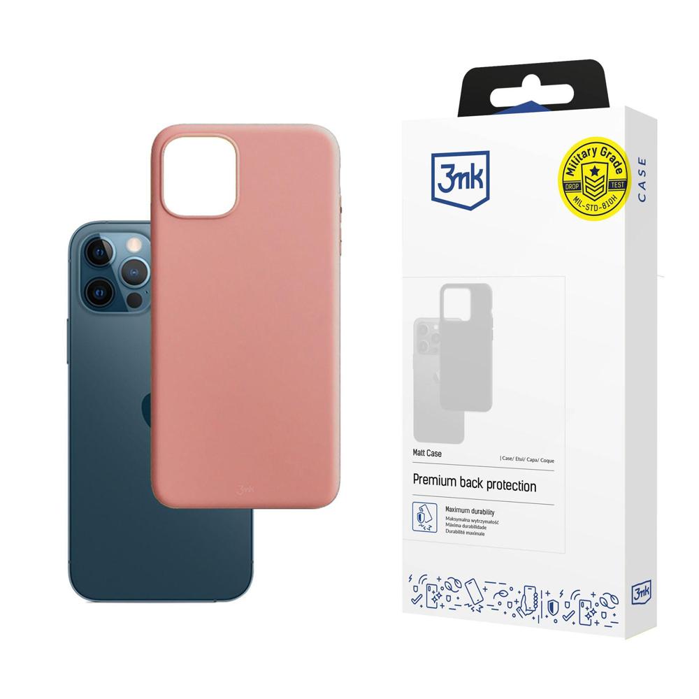 Apple iPhone 12/12 Pro - 3mk Matt Case maciņš lychee