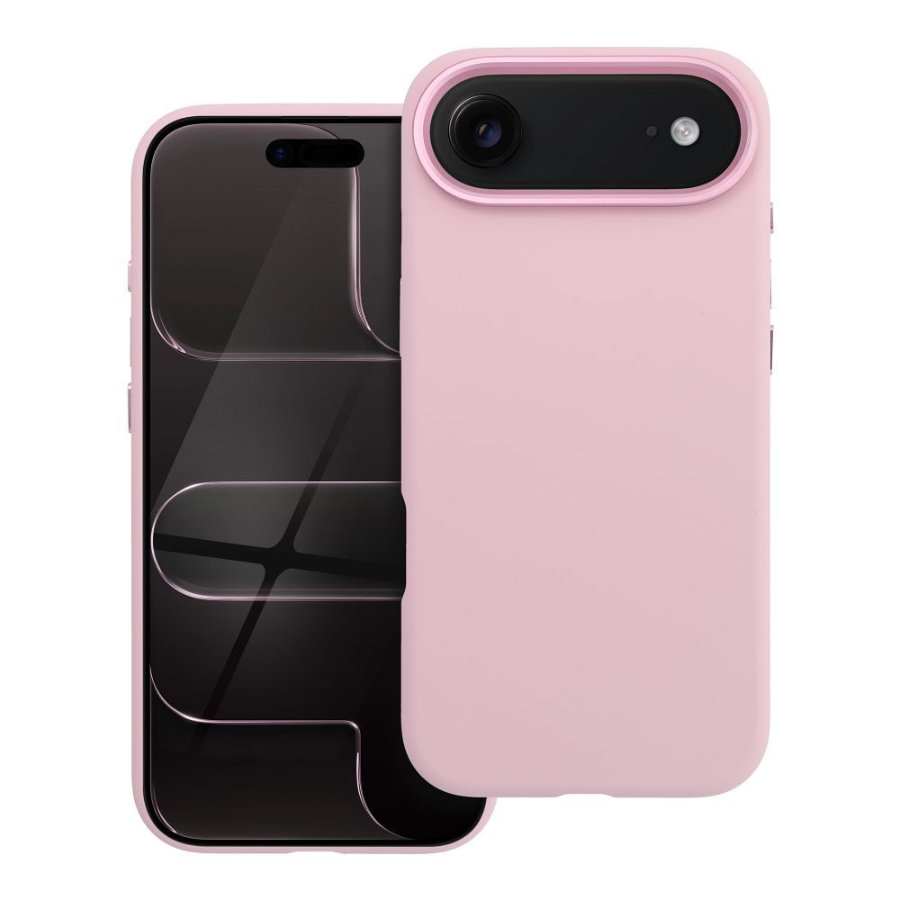 Case for iPhone 17 AIR Forcell F-Protect Frame Premium compatible with Magsafe pink