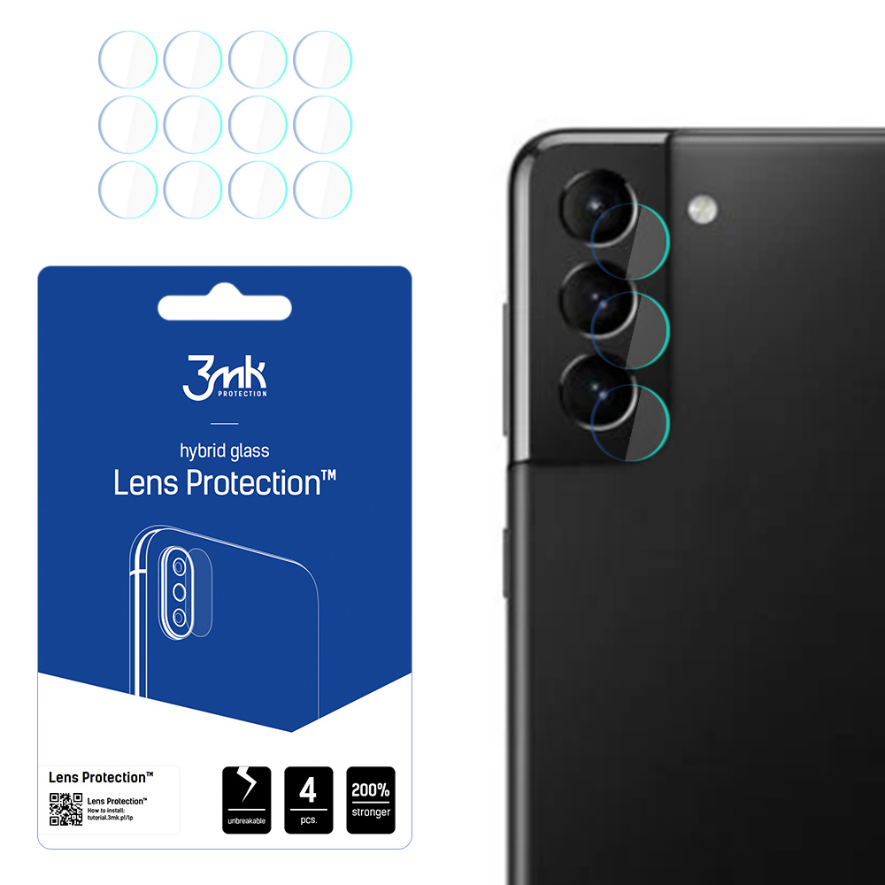 3mk Lens Protection гибридное стекло камеры для Samsung Galaxy S21 5G