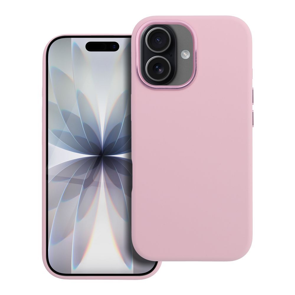 Maciņš telefonam iPhone 17 Forcell F-Protect Frame Premium saderīgs ar Magsafe rozā