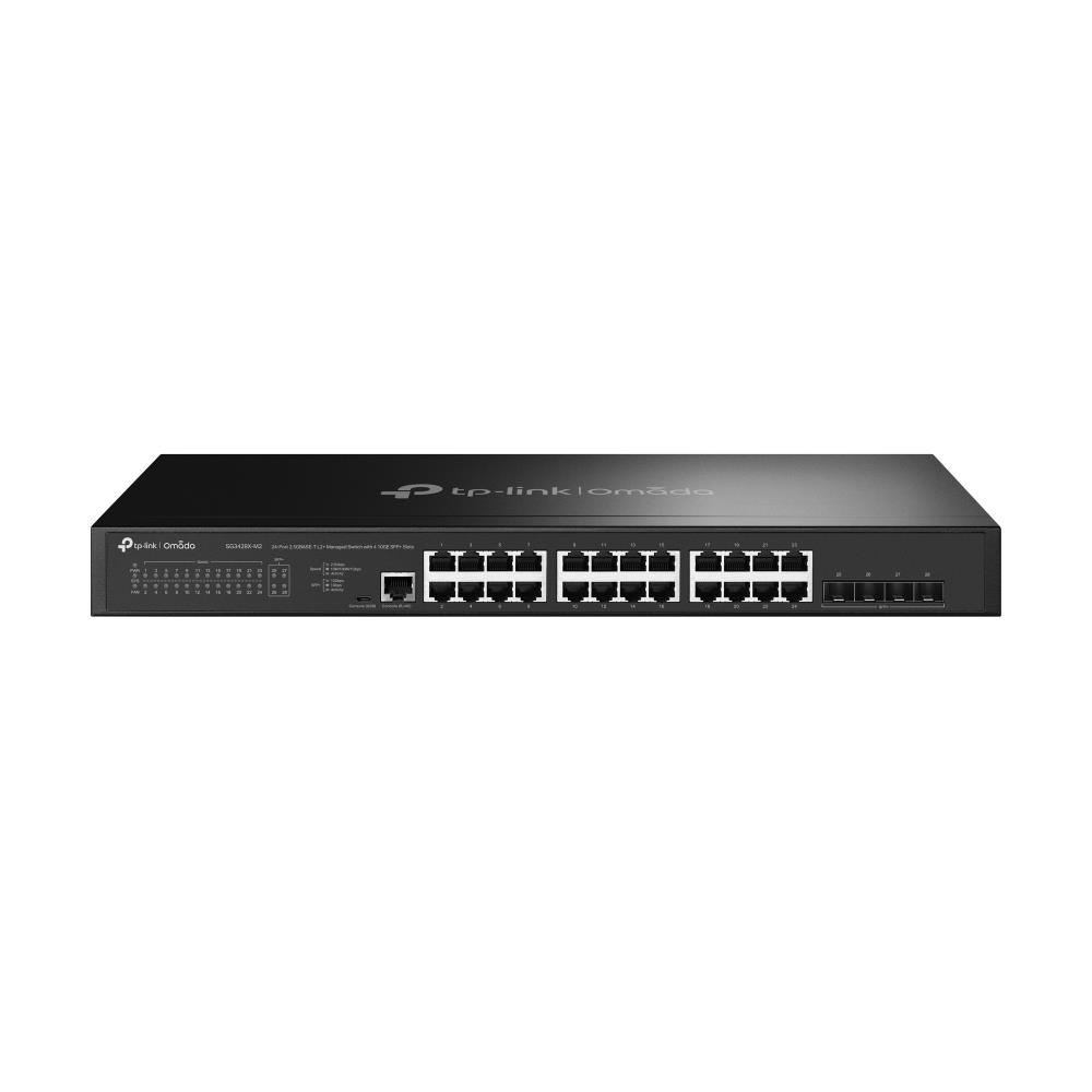 TP-LINK Omada TL-SG3428X-M2 tips L2+ 4xSFP+ 1xConsole 1 TL-SG3428X-M2 (slēdzis)