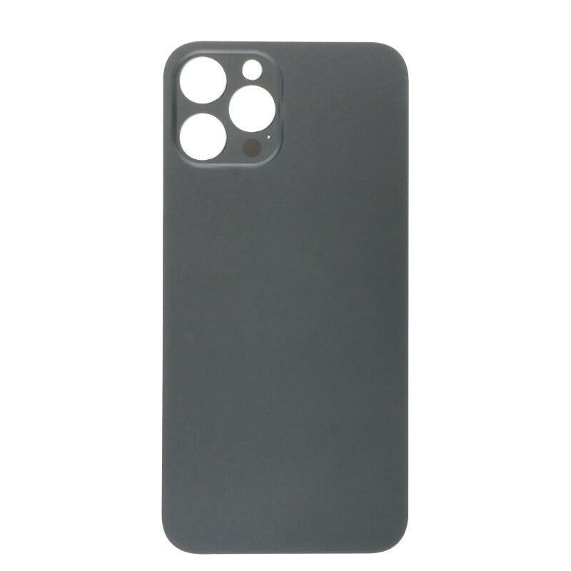 Aizmugures vāciņš iPhone 12 Pro Max Graphite (bigger hole for camera) OEM