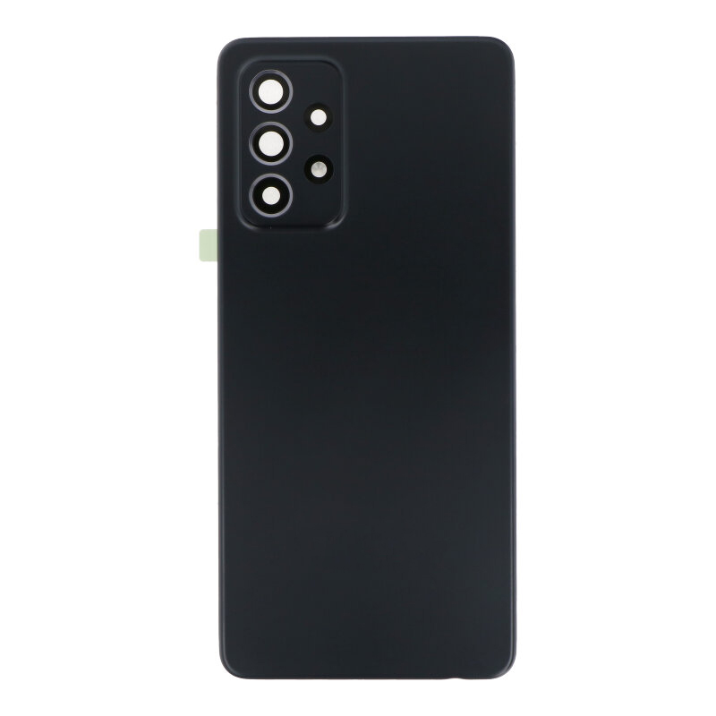 Aizmugurējais vāciņš Samsung A525 / A526 / A528 A52 4G / A52 5G / A52S 5G juodas (su kameros stikliuku) OEM