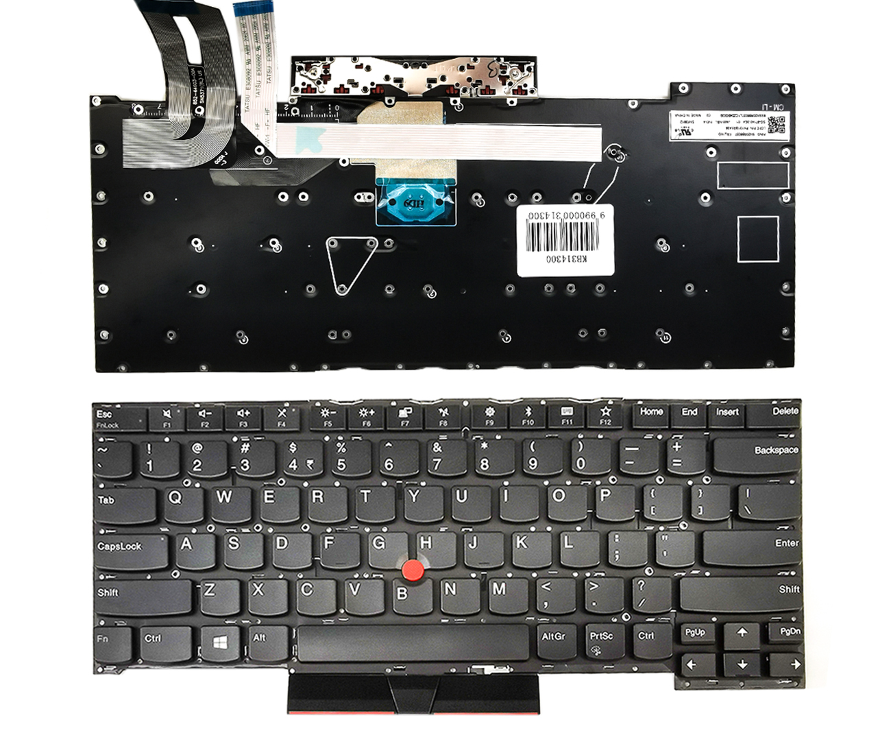 Tastatūra LENOVO ThinkPad T490s, T495s (US)
