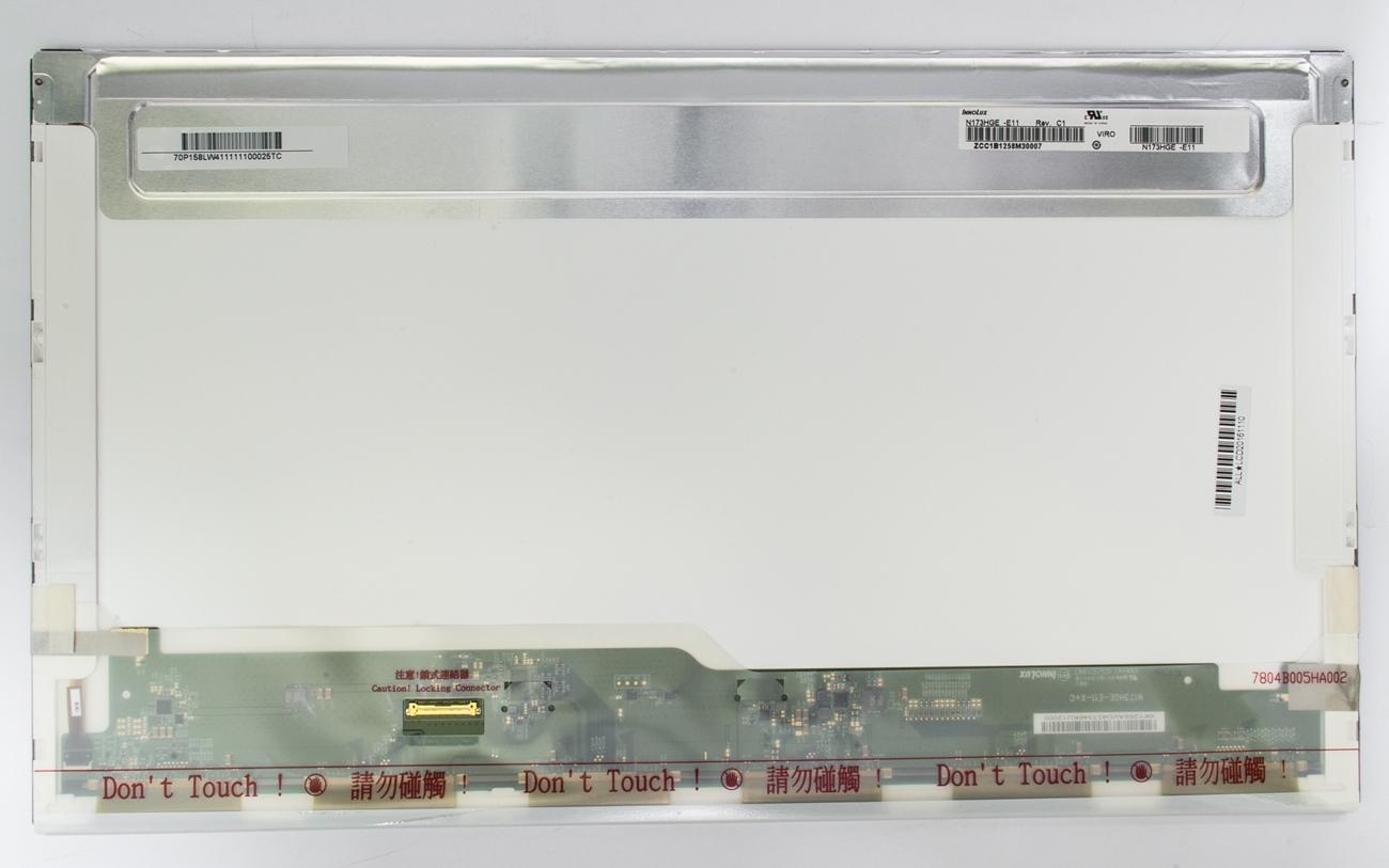 LCD ekrāns 17.3" 1920x1080 FULL HD, LED, matēts, 30pin (kreisā) EDP, A+