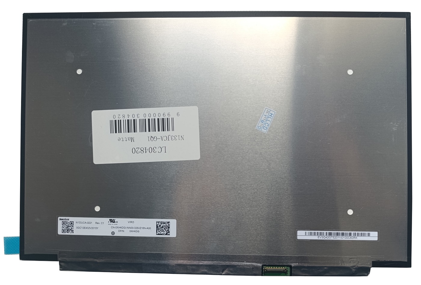 LCD ekrāns 13.3" 1920x1200, WLED, IPS, SLIM, matēts, 30pin (labajā), A+