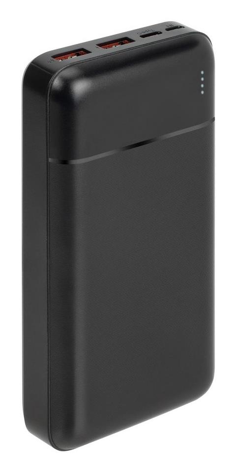 Portatīvais lādētājs USB 20000mAh VA2102 melns Rivacase