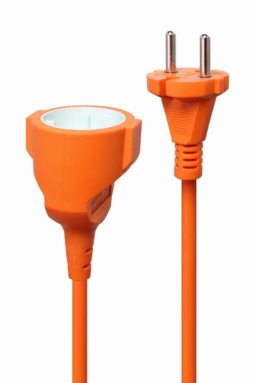 Barošanas pagarinātājs 20M/ORANGE PC-186XOD-O-20M GEMBIRD