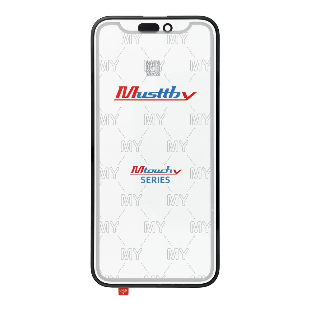MUSTTBY priekšējais stikls + OCA IPHONE 15 plus