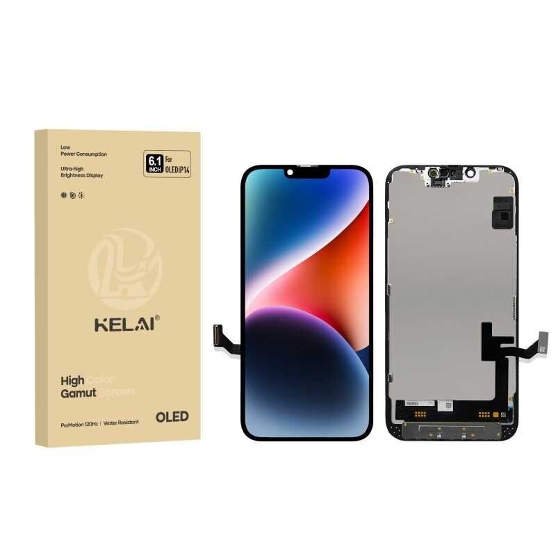 Дисплей Apple iPhone 14 с сенсорным стеклом KELAI OEM Soft OLED (Removable IC)