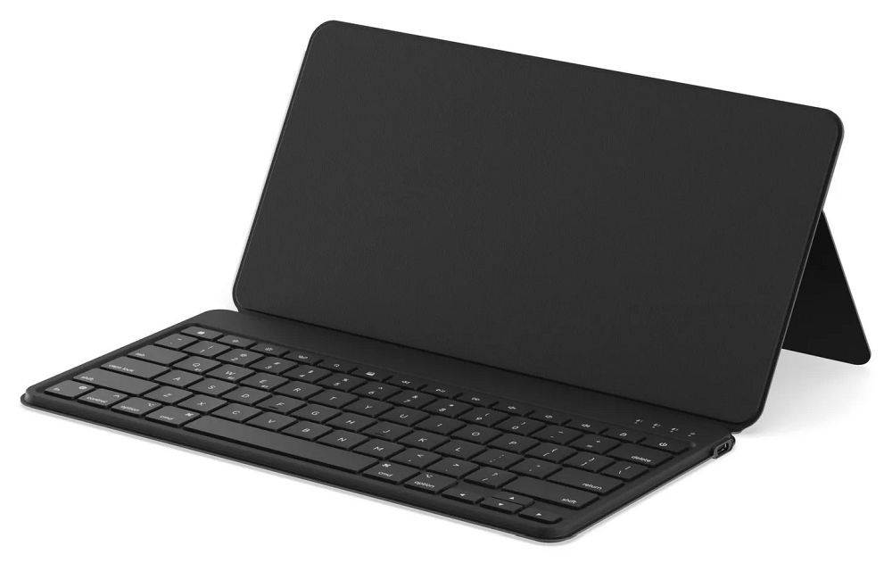 Bezvadu tastatūra ar statni viedtālrunim/planšetdatoram QWERTY Satechi OntheGo melna