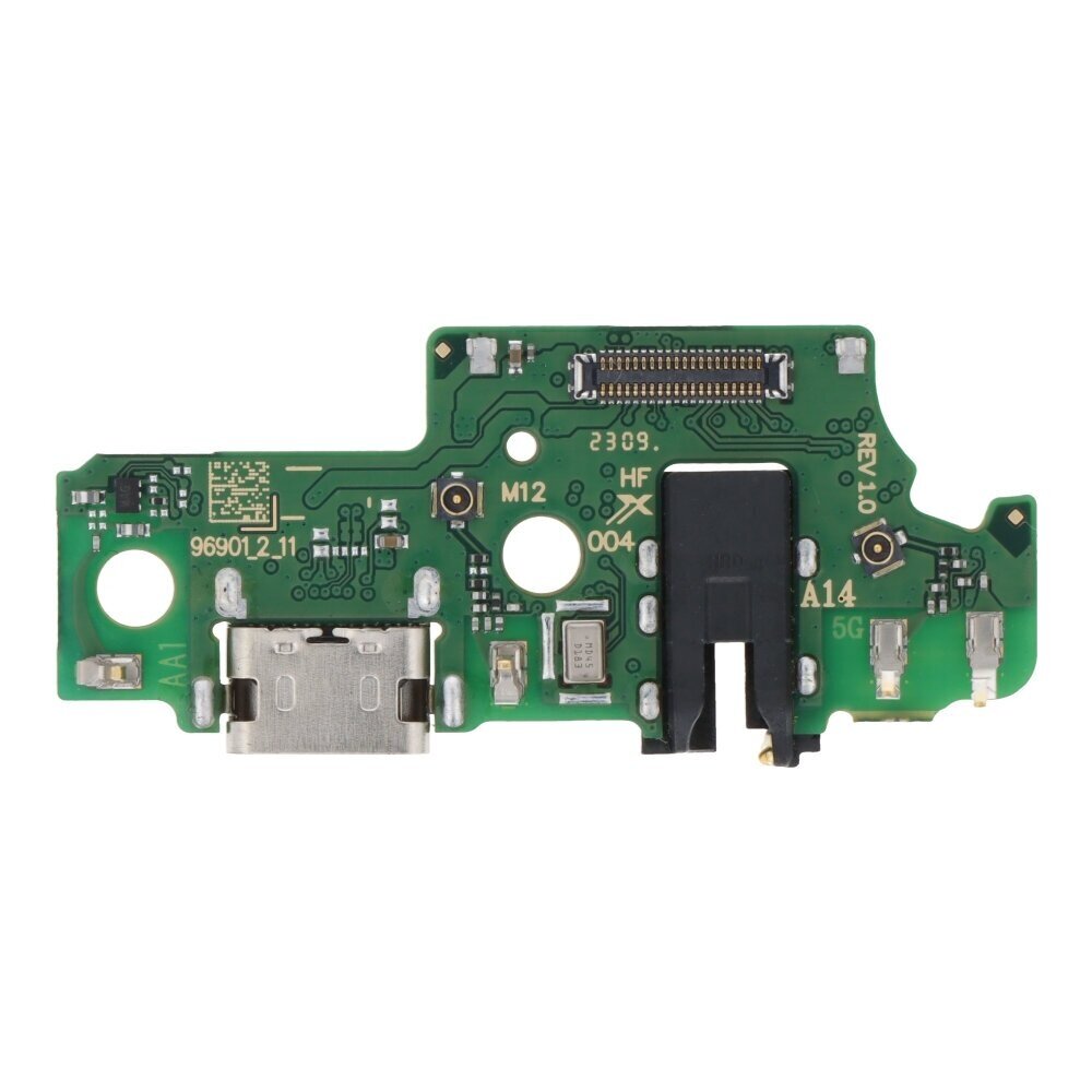 Lokanā šleife Samsung A146P A14 5G 2023 ar uzlādes savienotāju, mikrofonu, austiņu ligzdu OEM