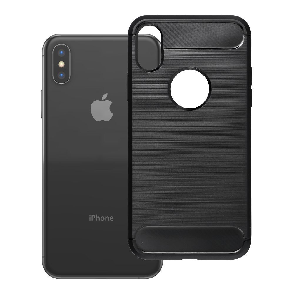 Maciņš iPhone XS Carbon 2.0 melns