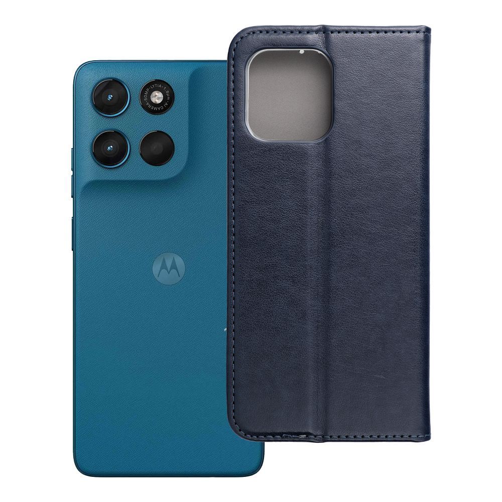 SMART MAGNETO Book maciņš priekš Motorola G57 POWER - tumši zils