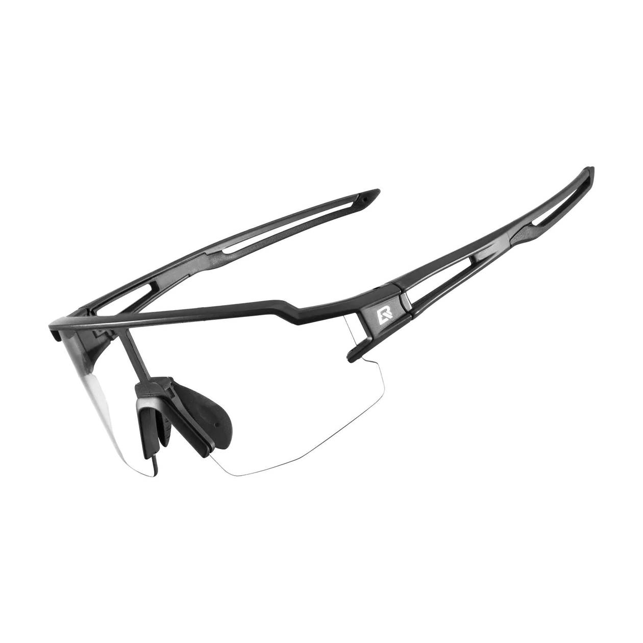 Rockbros 10175 fotohromās UV400 riteņbraukšanas brilles - melnas