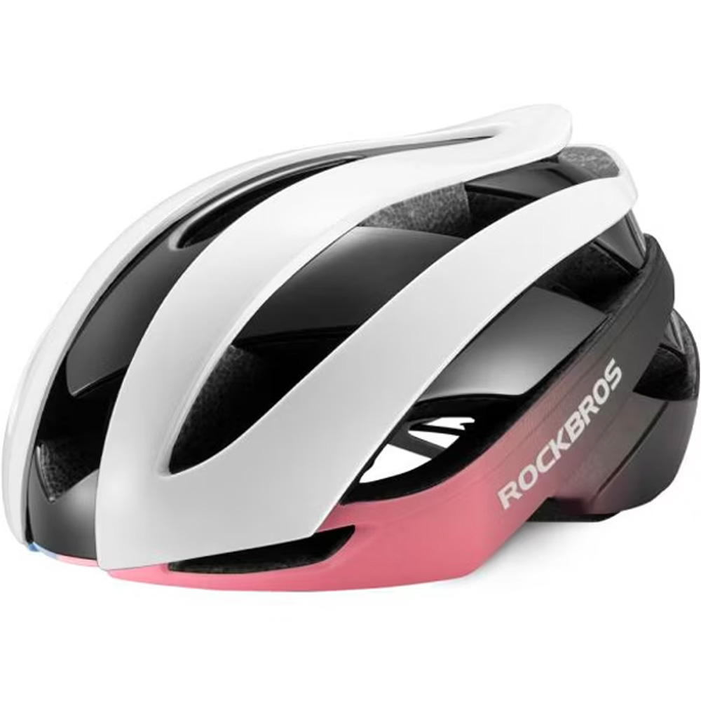 Rockbros 10110004007 velosipēda ķivere, izmērs L - zila un rozā