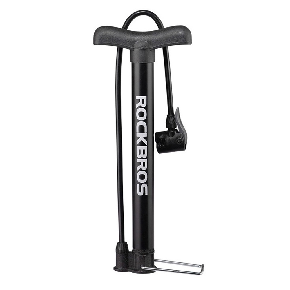 Rockbros A320 grīdas velosipēda pumpis - melns