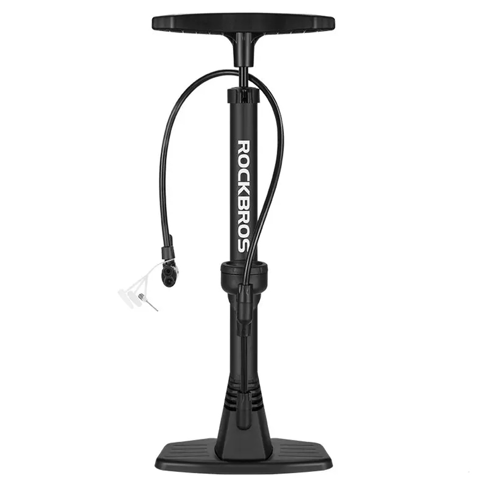 Rockbros 42510001001 grīdas velosipēda pumpis - melns