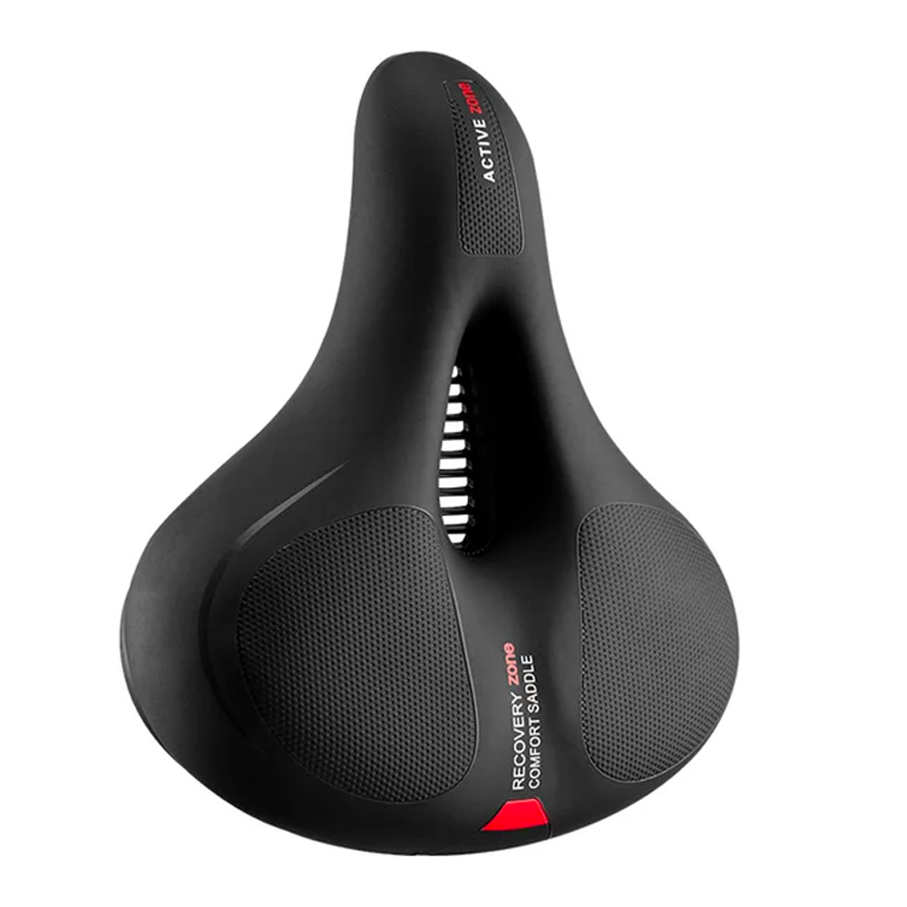 Rockbros AQ-6090R velosipēda sēdeklis - melns un sarkans