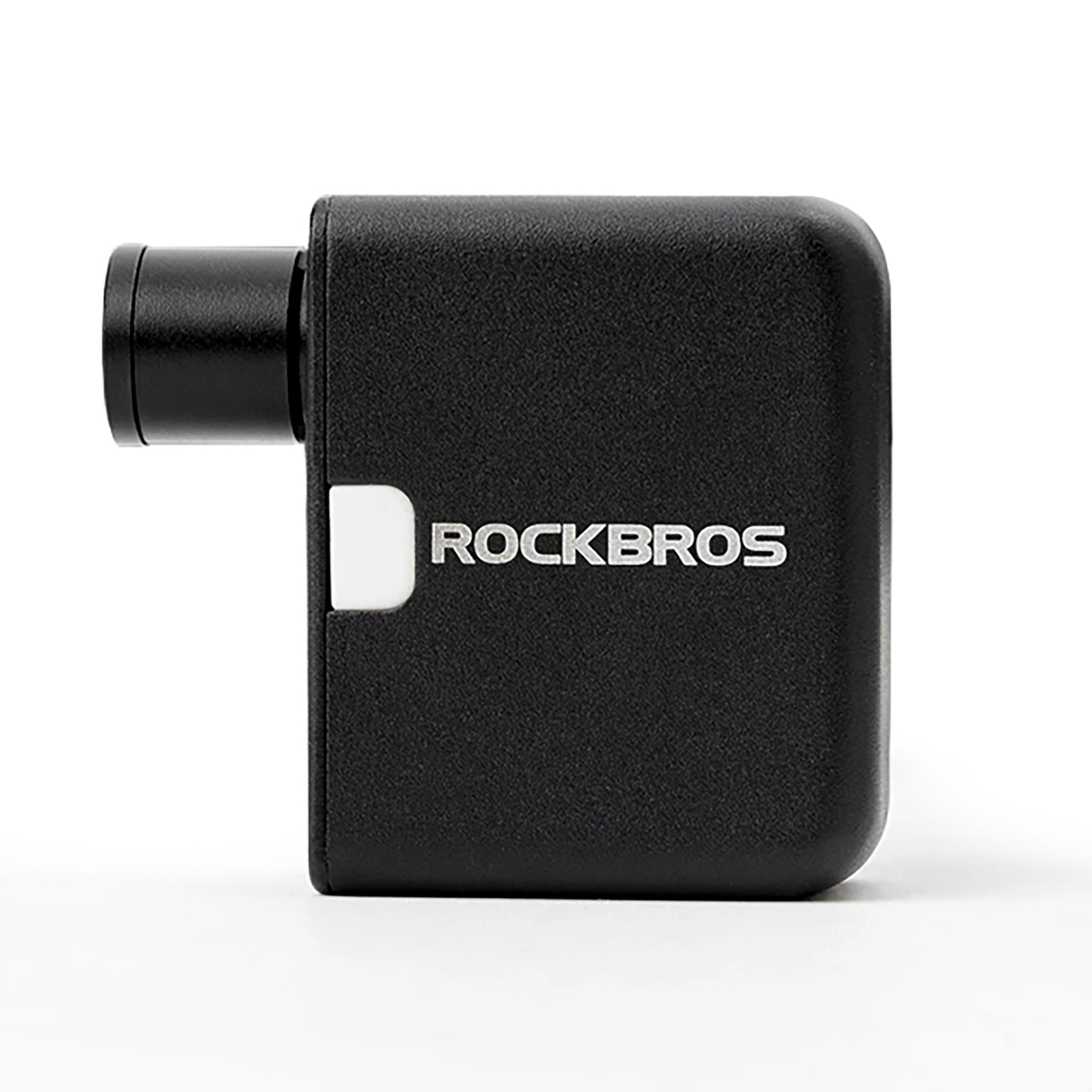 Rockbros 42320008001 mini elektriskais velosipēda pumpis Schrader / Presta ventiļiem 100PSI - melns