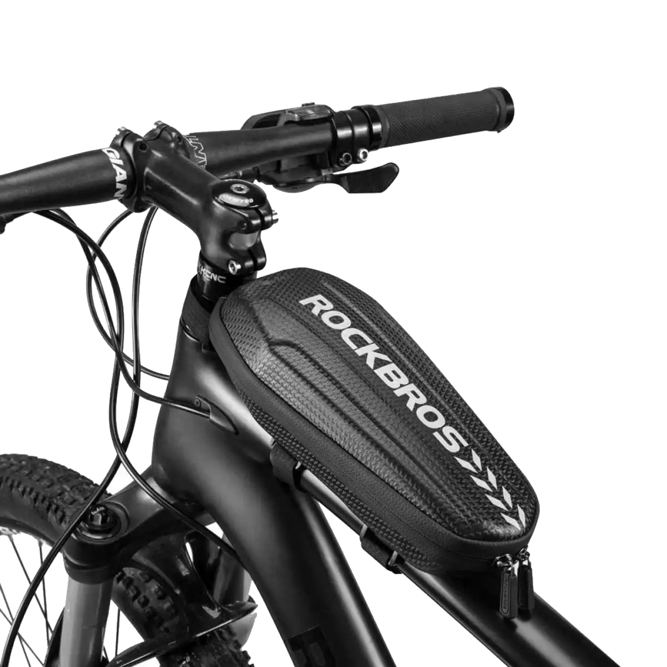 Rockbros B62-1 velosipēda soma stūrei vai rāmim 3 l - melna