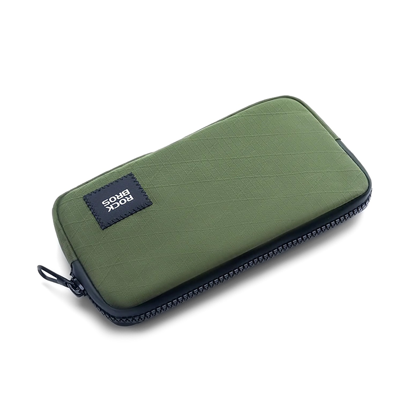 Rockbros 30990043002 velosipēda soma telefonam, atslēgām un makam 0.15 l - tumši zaļa
