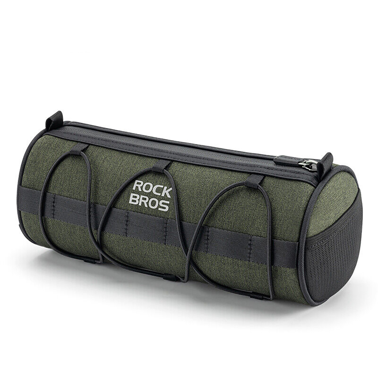 Rockbros 30110049001 velosipēda stūres soma 2 l - zaļa