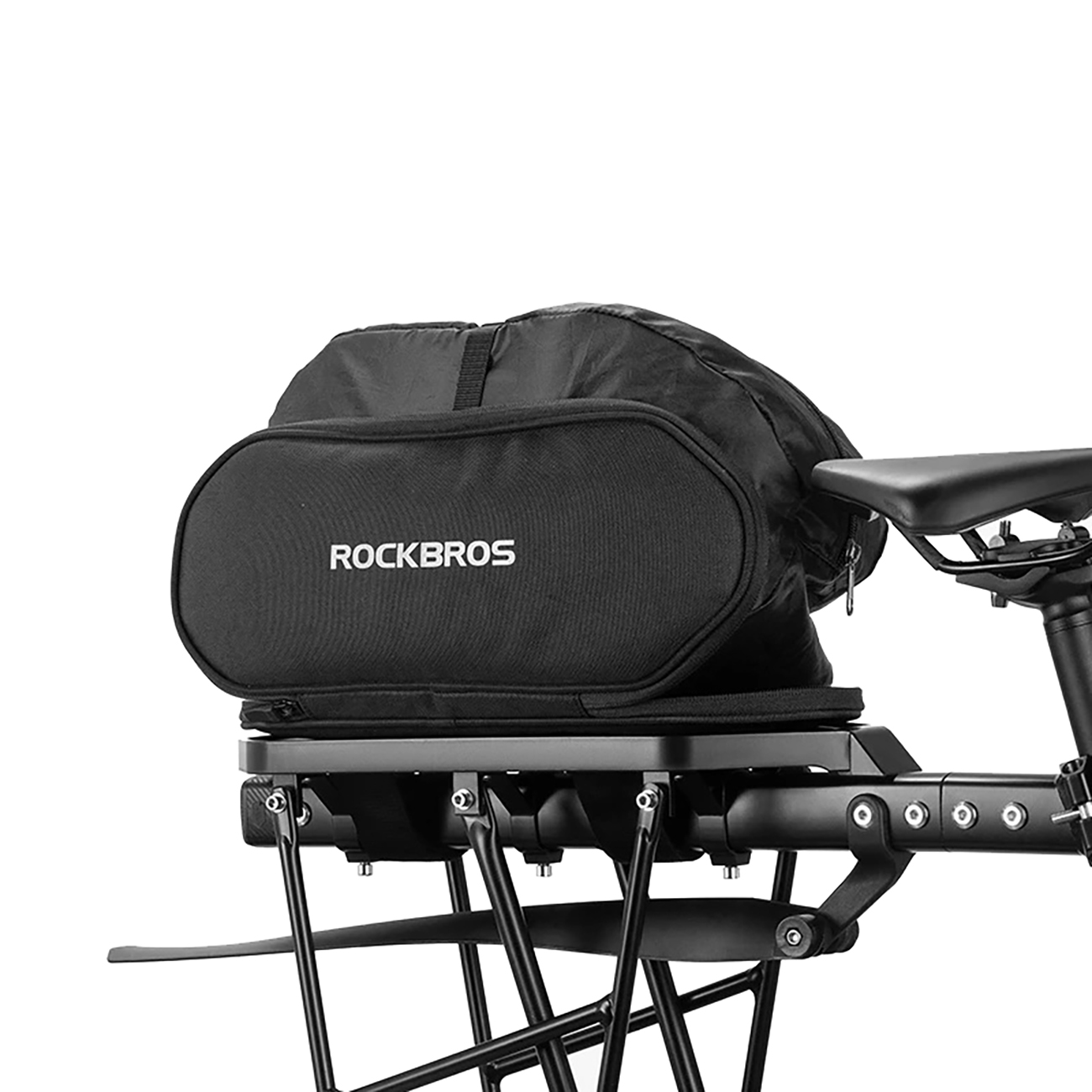 Rockbros 30140062001 velosipēda bagāžnieka soma 5 l - melna