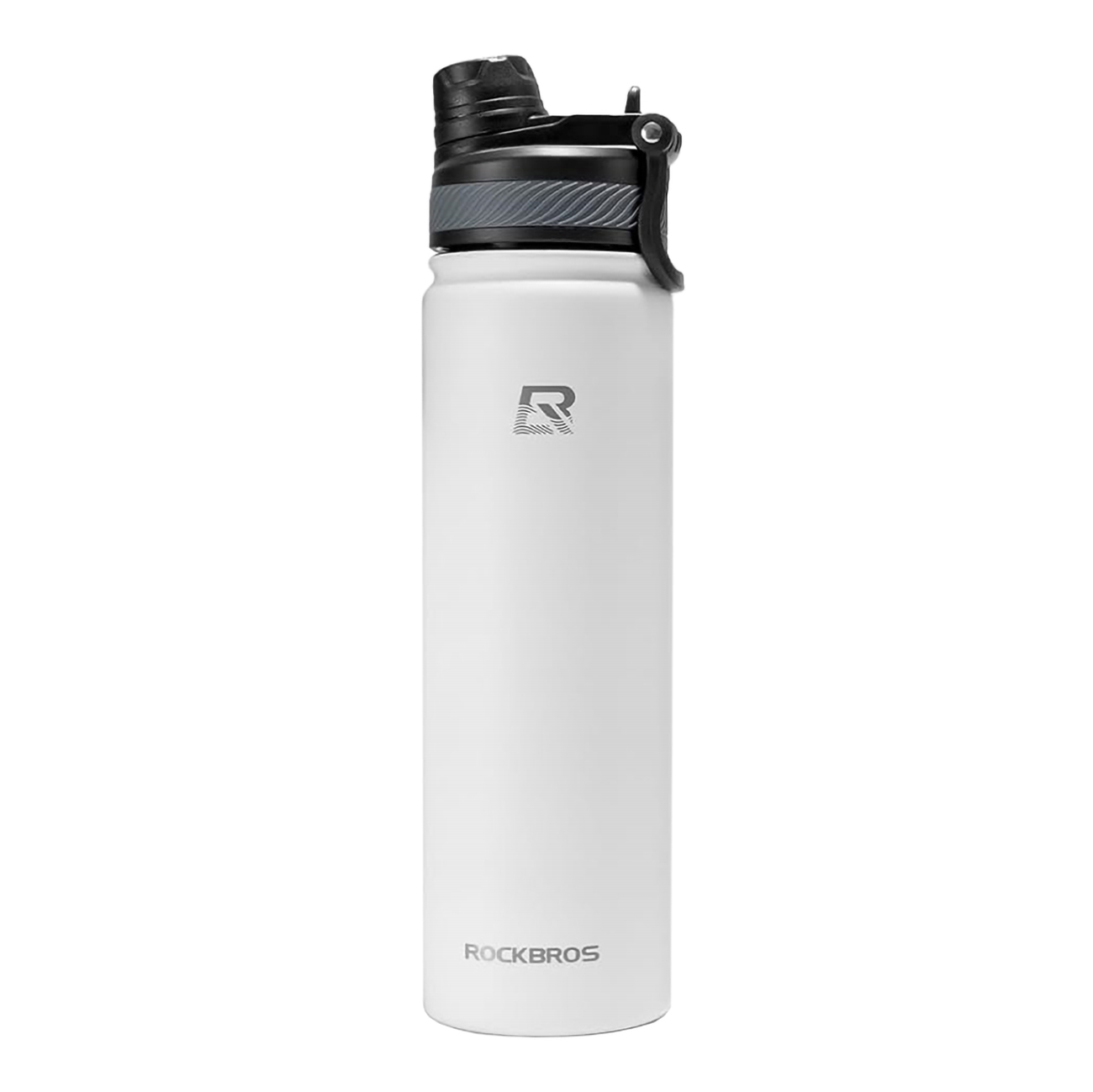 Rockbros 35210029006 termo velosipēda pudele dzērieniem 650 ml - balta