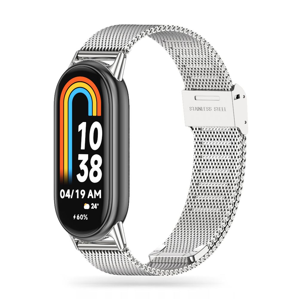 TECH-PROTECT MILANESEBAND XIAOMI SMART BAND 8 / 9 / NFC СЕРЕБРИСТЫЙ