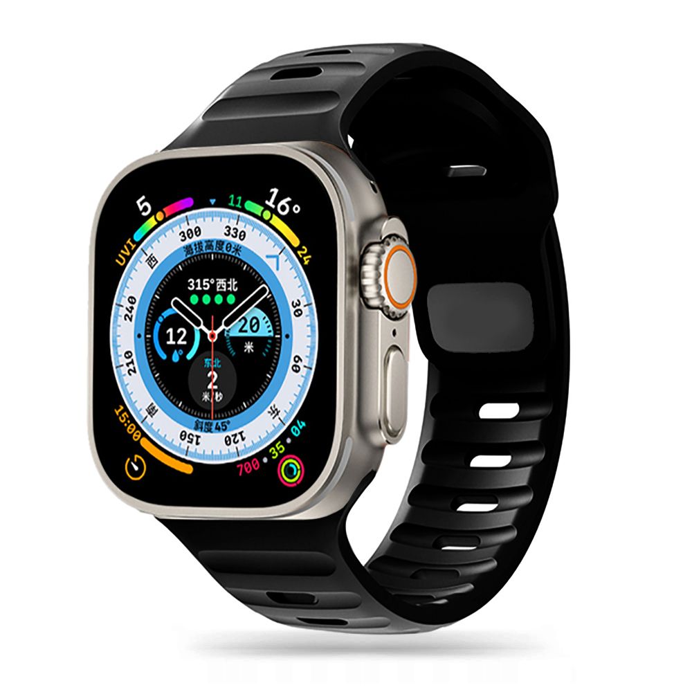 TECH-PROTECT ICONBAND LINE APPLE WATCH 4 / 5 / 6 / 7 / 8 / 9 / SE / ULTRA 1 / 2 (42 / 44 / 45 / 49 MM) ЧЕРНЫЙ