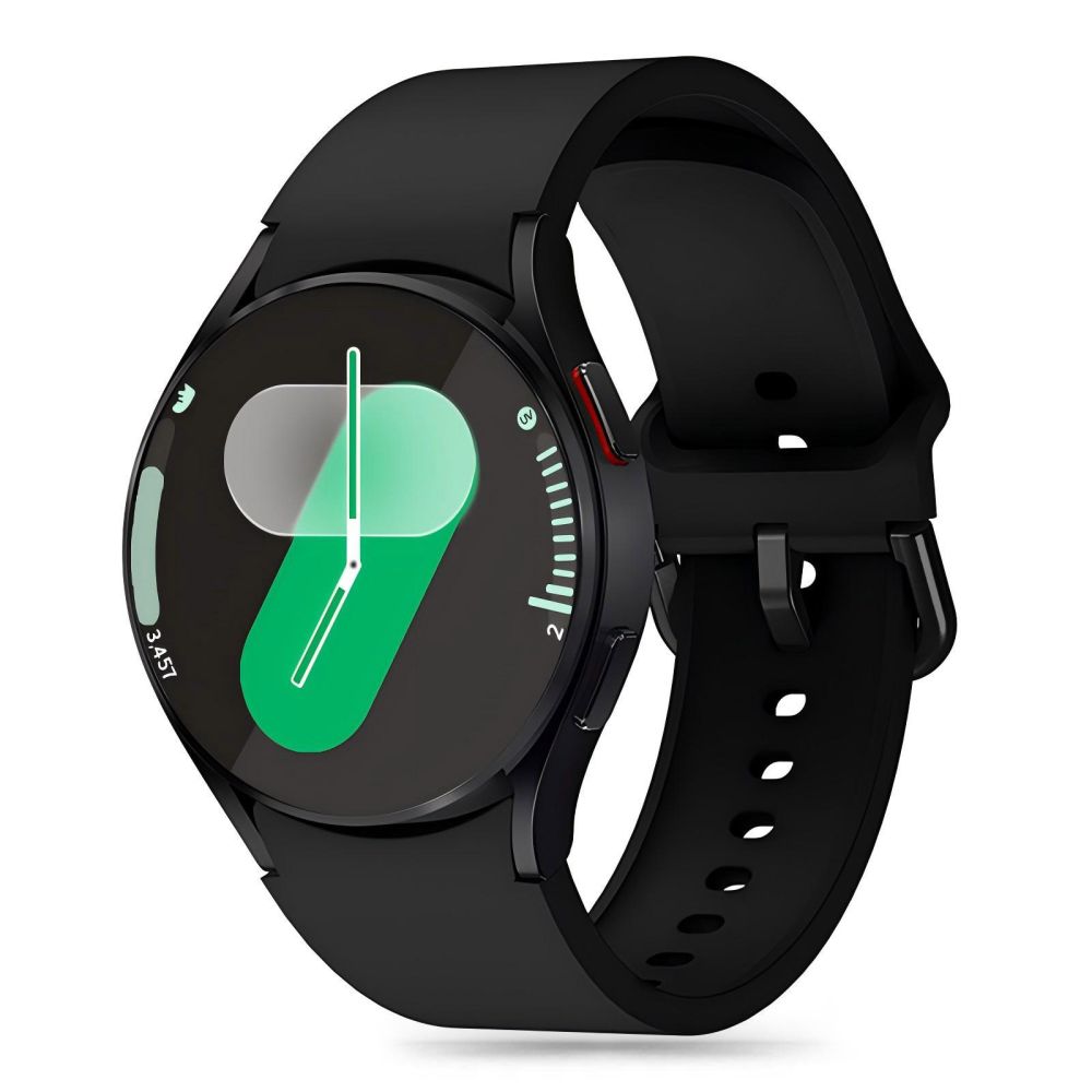 TECH-PROTECT SILICONE SAMSUNG GALAXY WATCH 4 / 5 / 5 PRO / 6 / 7 / FE ЧЕРНЫЙ