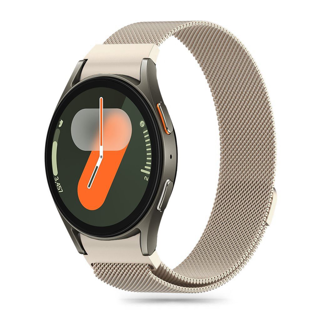 Tech-Protect MilaneseBand для Samsung Galaxy Watch 4 / 5 / 5 Pro / 6 / 7 / FE - золотой