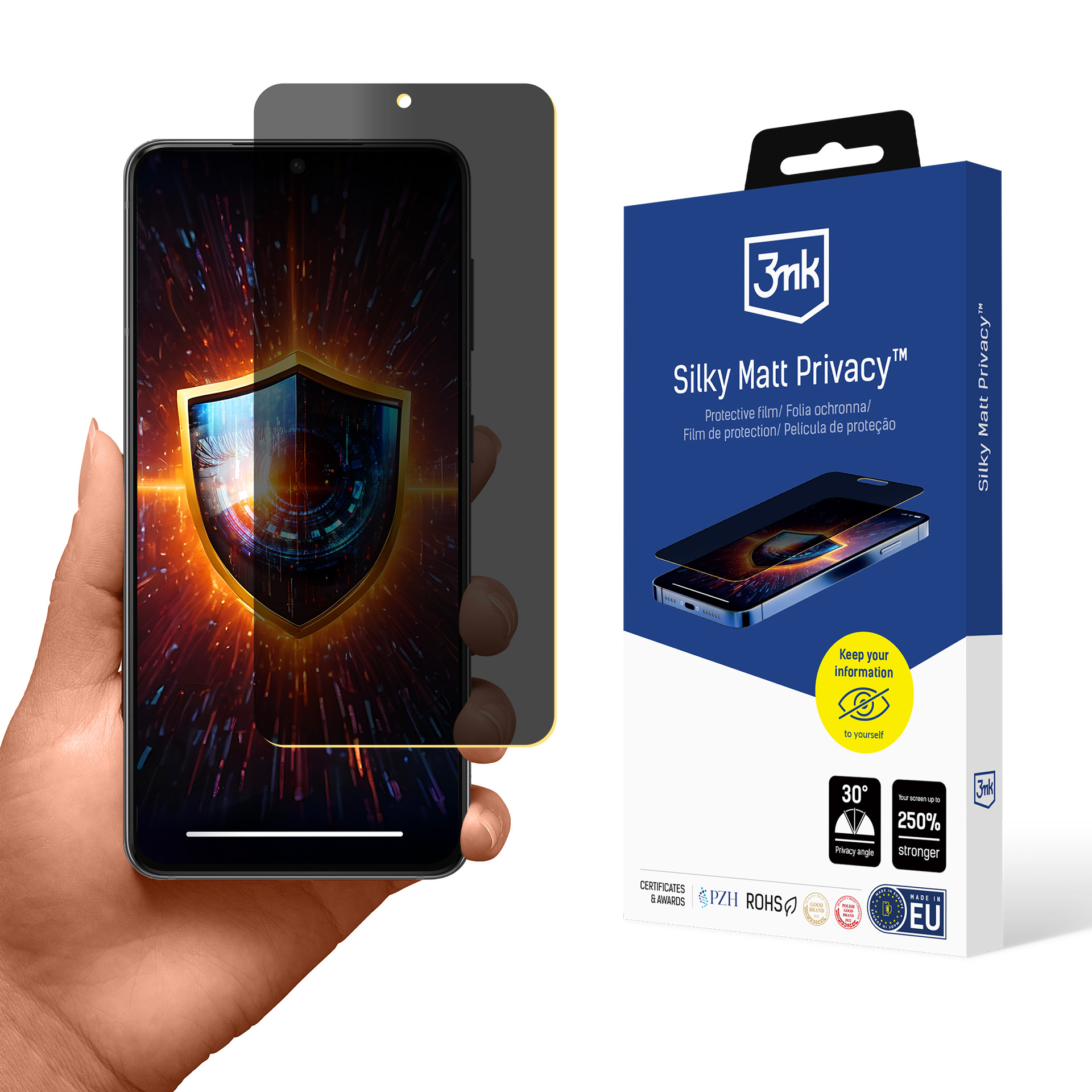 3mk Silky Matt Privacy matēta privātuma plēve Samsung Galaxy S21 5G