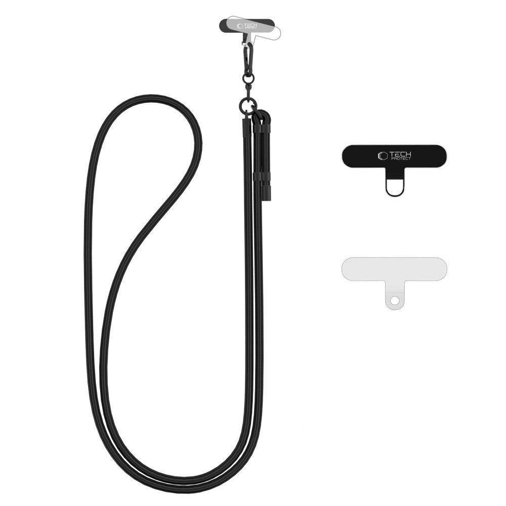 TECH-PROTECT C1S virves crossbody siksniņa melna/melna