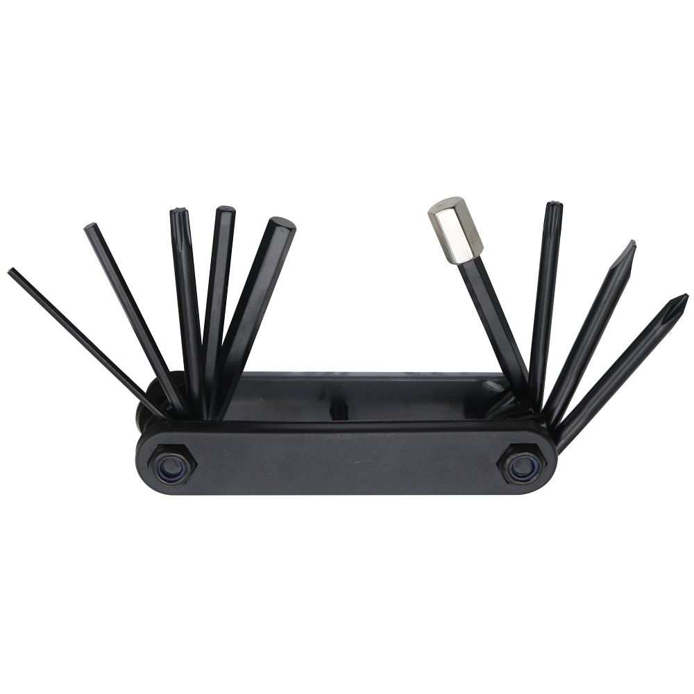 Velosipēda atslēgu komplekts Multitool FSBRK-007-10 melns
