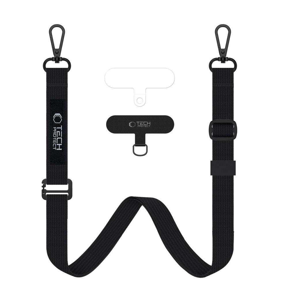 TECH-PROTECT C6S virves crossbody siksniņa melna