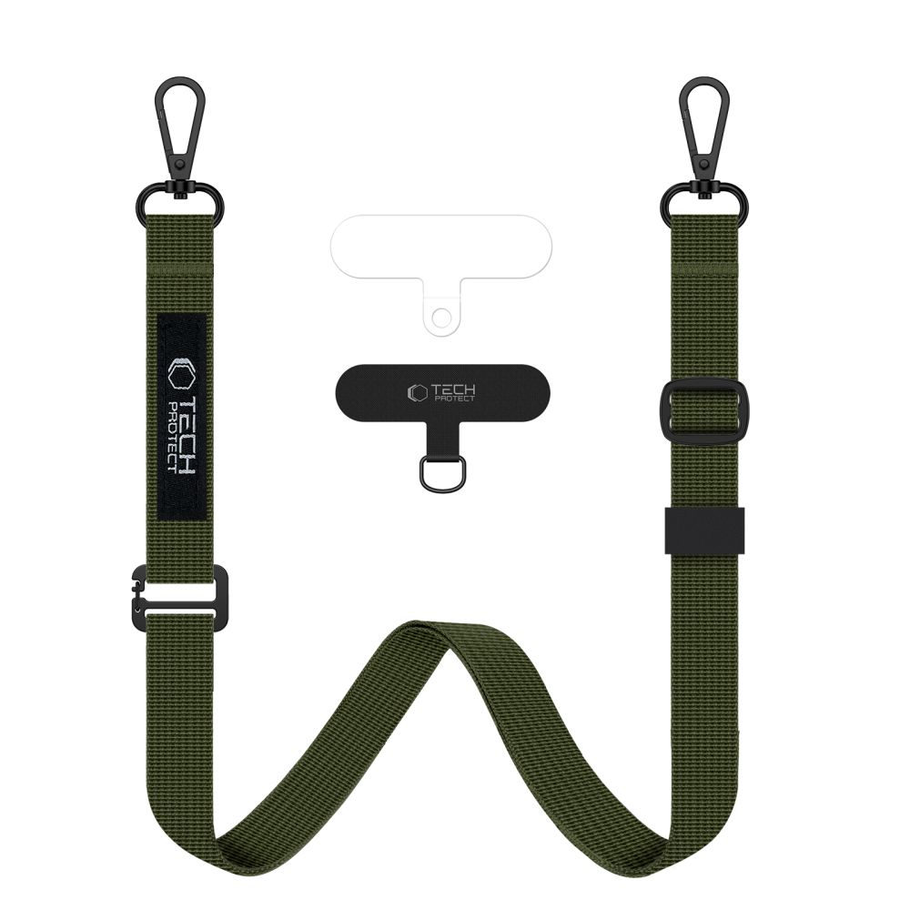 TECH-PROTECT C6S virves crossbody siksniņa haki