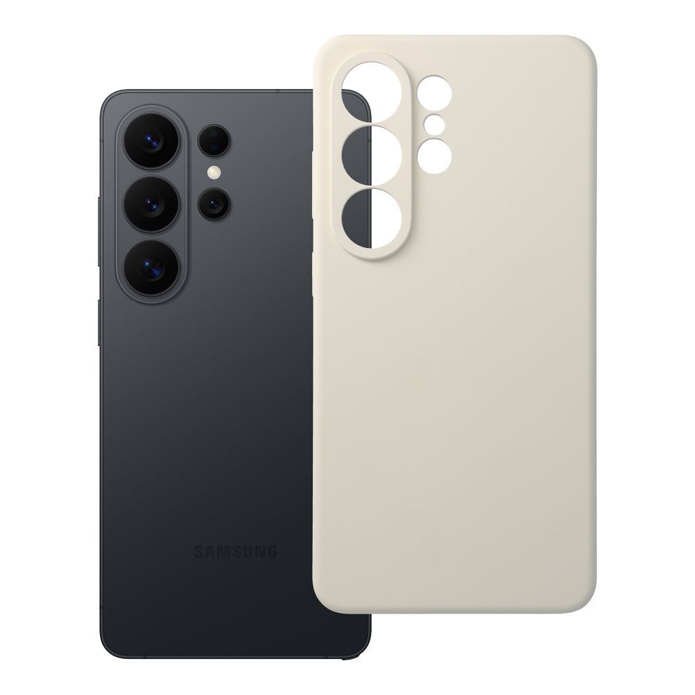 Maciņš Samsung S26 ULTRA Forcell F-Protect Rubber Premium saderīgs ar MagSafe antīki balts