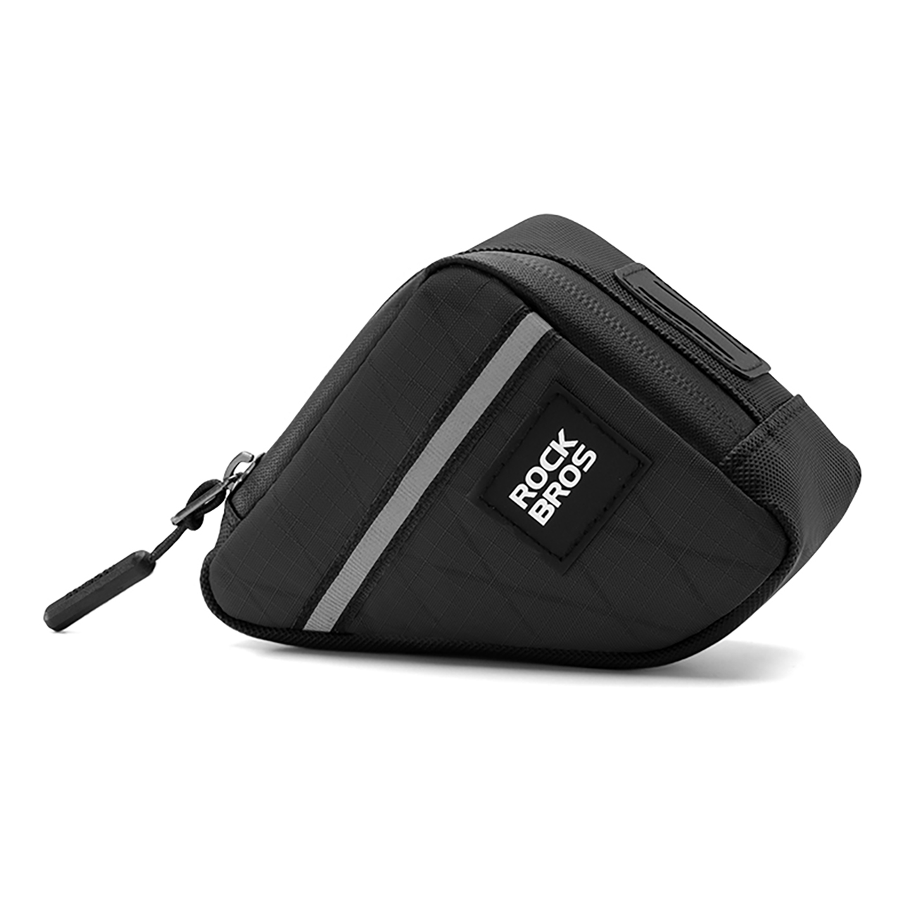 Rockbros trīsstūrveida velosipēda rāmja soma 0.25 l - melna