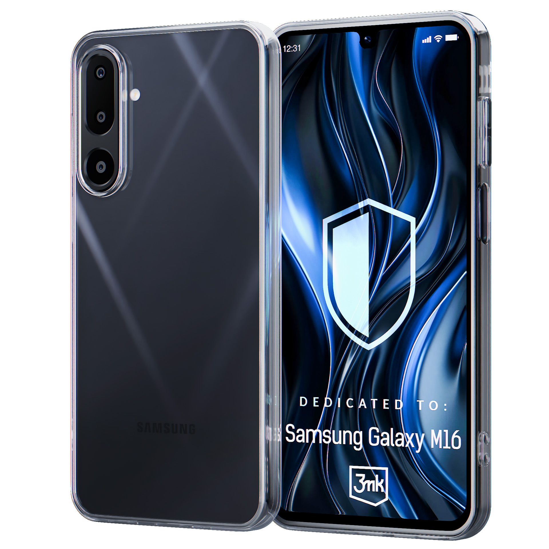 3mk Viedtālruņa apvalks (m) Samsung Galaxy M16 5G - caurspīdīgs