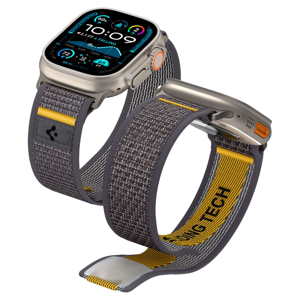 SPIGEN ATHLEX AIR APPLE WATCH 6 / 7 / 8 / 9 / 10 / SE / ULTRA 1 / 2 (44 / 45 / 46 / 49 MM) ACTIVE PELĒKS