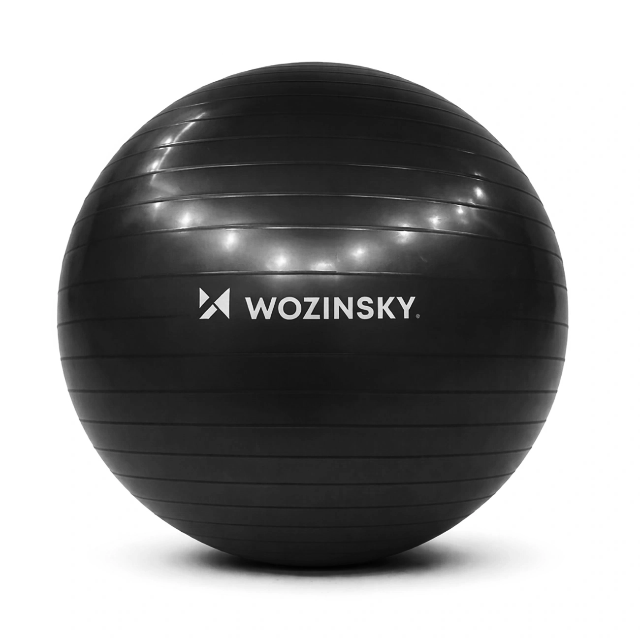 Wozinsky WGB65BB vingrošanas bumba 65 cm - melna