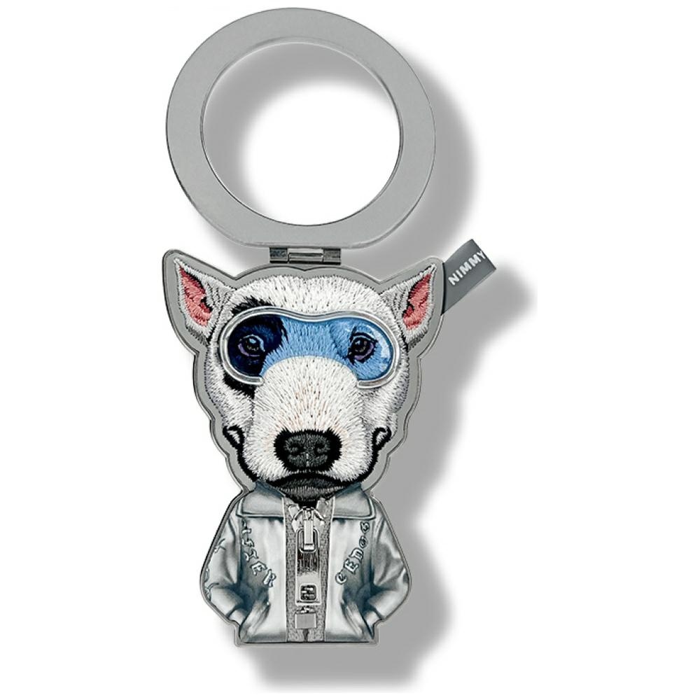 Nimmy Cool&Cute 2.0 Dog magnētiskais piekariņš pelēks