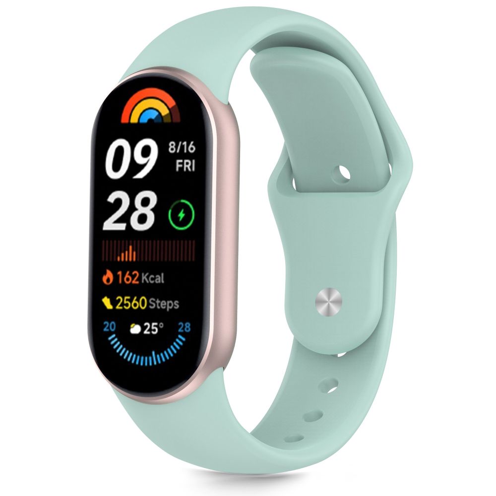 TECH-PROTECT ICONBAND PURE XIAOMI SMART BAND 8 / 9 / 10 / NFC мягкий мятный