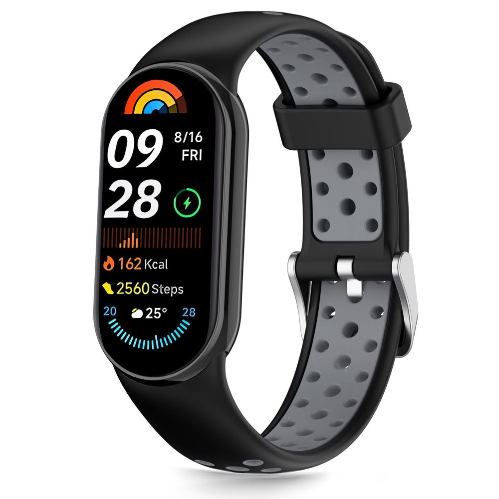 TECH-PROTECT ICONBAND AIR XIAOMI SMART BAND 8 / 9 / 10 / NFC черный/серый