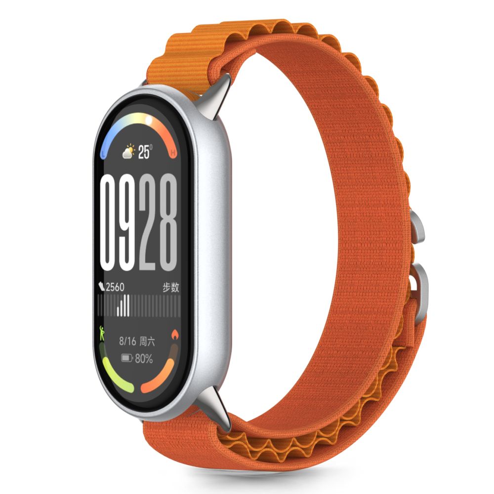 Tech-Protect Nylon Pro ремешок для Xiaomi Smart Band 8 / 9 / 10 / NFC - оранжевый
